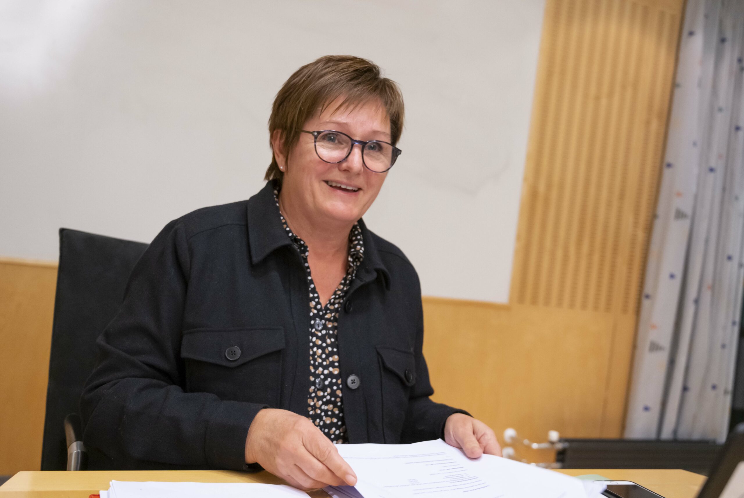 Forhandlingsleder Lill-Heidi Bakkerud er fornøyd med et godt oppgjør på landbaseavtalen. Foto: Atle Espen Helgesen