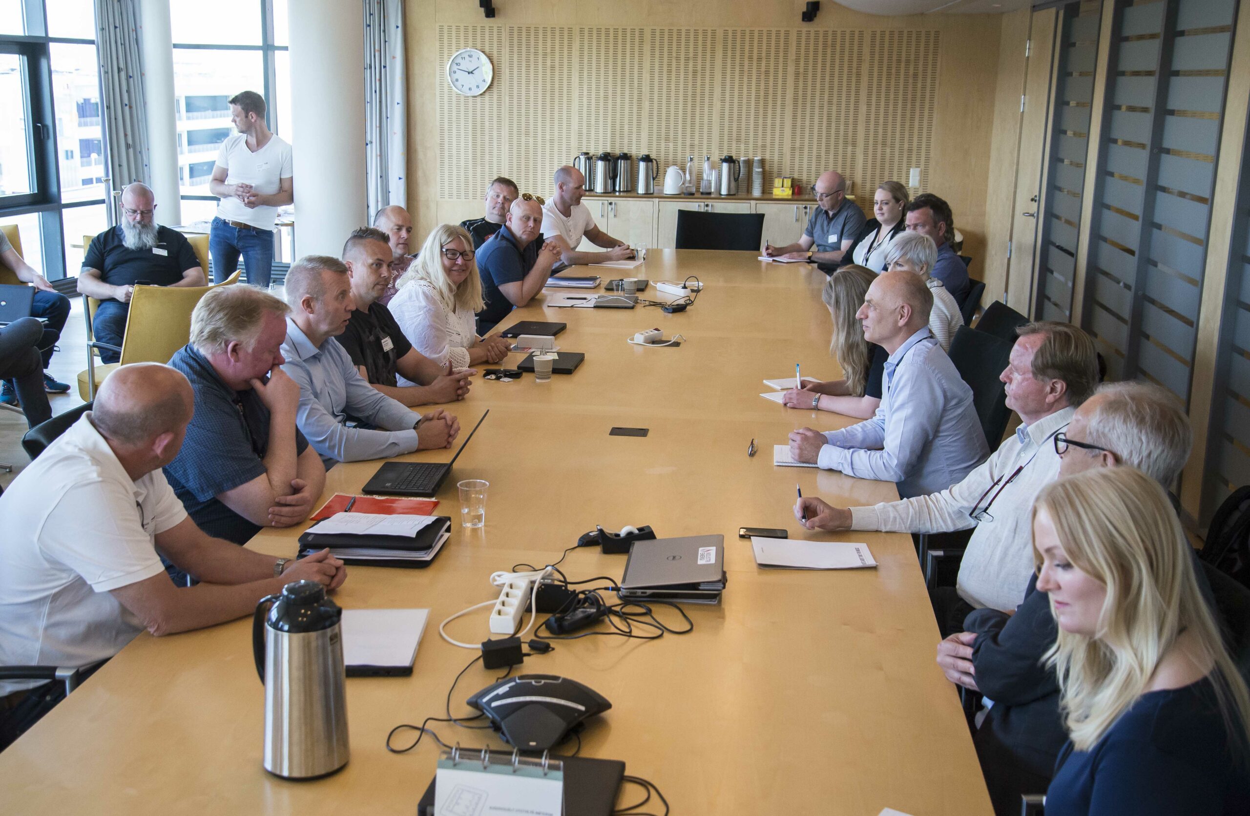 Oljeserviceforhandlingene startet mandag ettermiddag. Foto: Atle Espen Helgesen