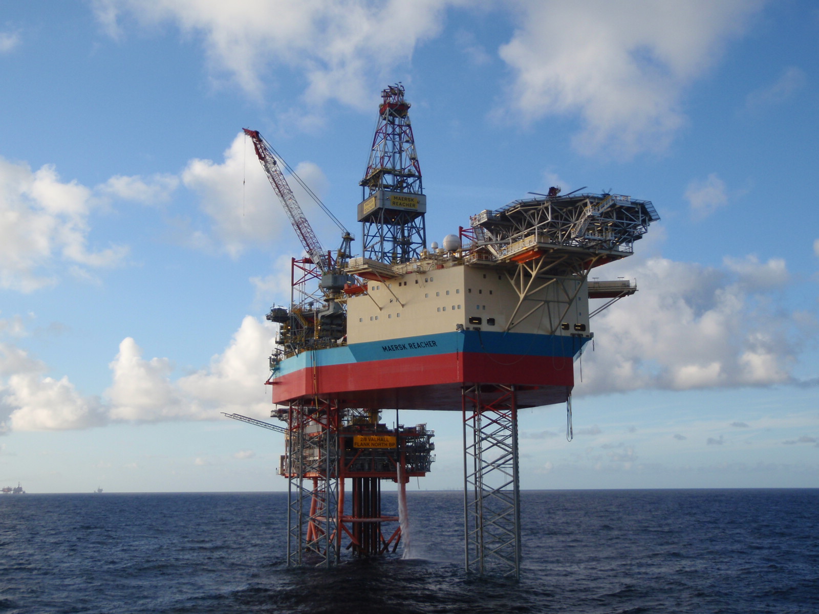 Maersk Drilling har fire rigger i drift på norsk sokkel. Arkivfoto