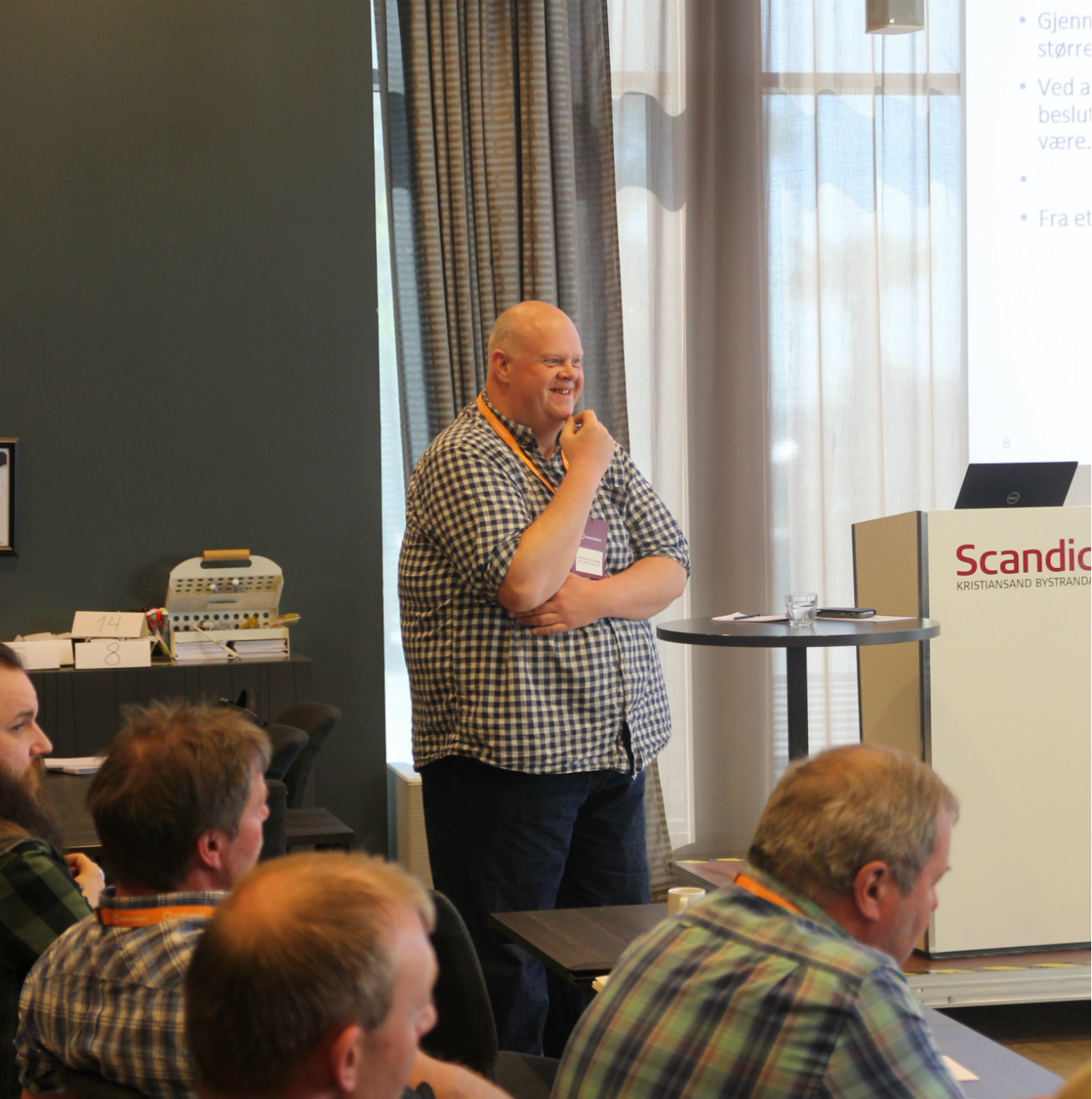 Odd-Håvard Thraning er hovedverneombud i REC Solar Norge i Kristiansand og ledet en samling med gode diskusjoner og nyttig erfaringsutveksling.
