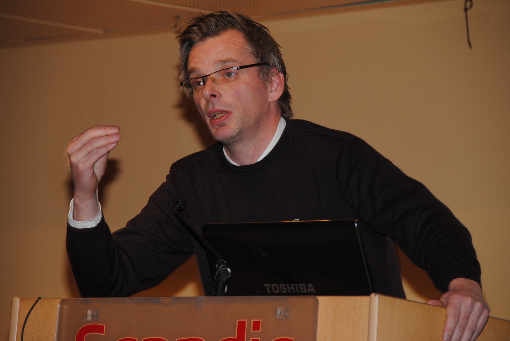 Gard Folkvord er enstemmig valgt til ny leder i Industri Energi avdeling 61 ved Boliden i Odda. Foto: Flickr
